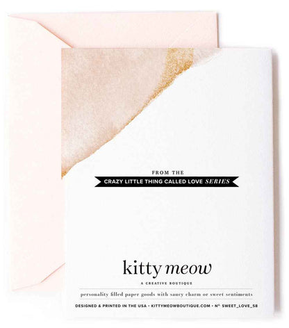 Crazy In Love With You Greeting Card - Flair Flower Bar & Studio - Cincinnati - Northern Kentucky - Florence