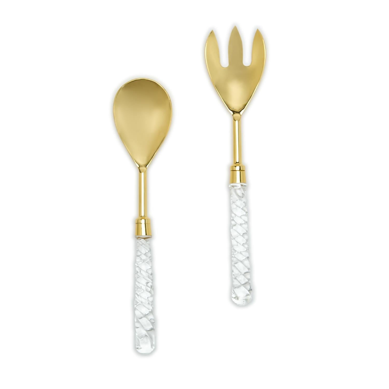 Crystal Clear Servers in Gift Box - Flair Flower Bar & Studio