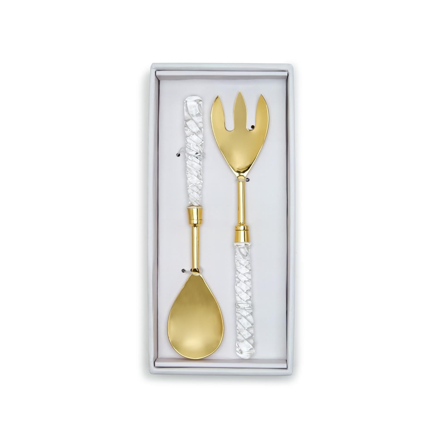 Crystal Clear Servers in Gift Box - Flair Flower Bar & Studio