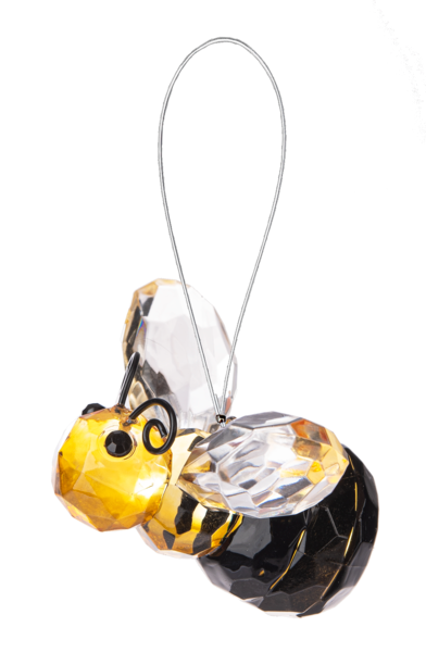 Crystal Expressions Honey Bee Ornament by Ganz – Sparkling Nature-Inspired Décor