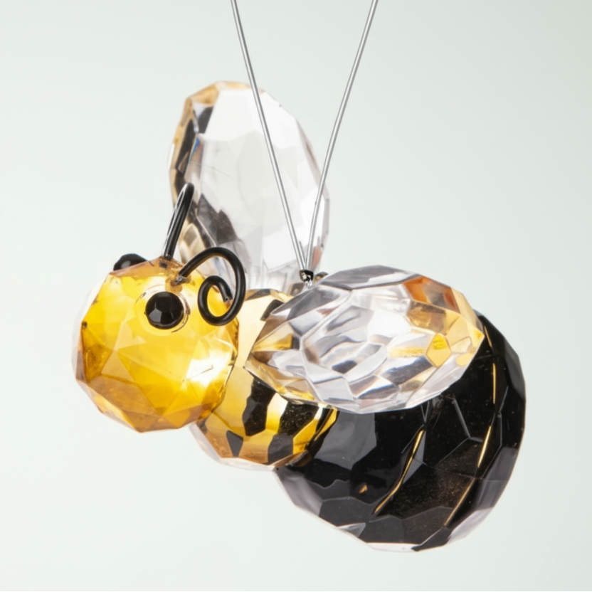 Crystal Expressions Honey Bee Ornament by Ganz – Sparkling Nature-Inspired Décor