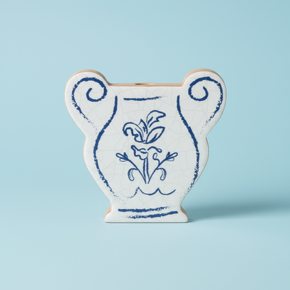 Blissful Bud Vases – Blue & White Whimsy Collection