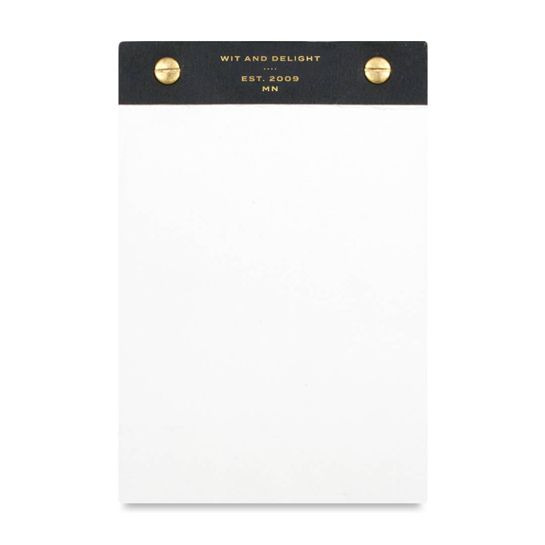 Desktop Notepad - Black - Flair Flower Bar & Studio