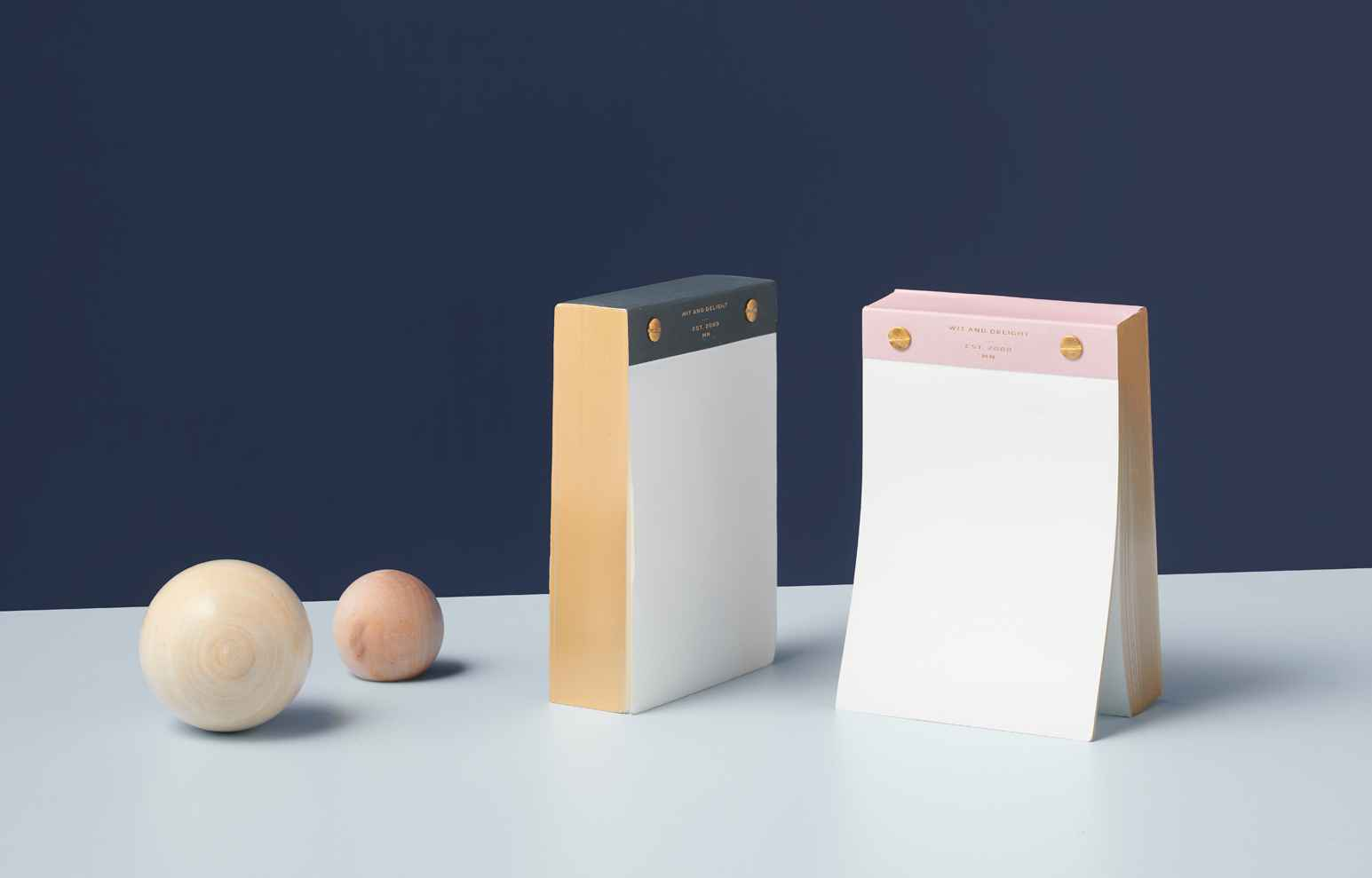 Desktop Notepad - Black - Flair Flower Bar & Studio