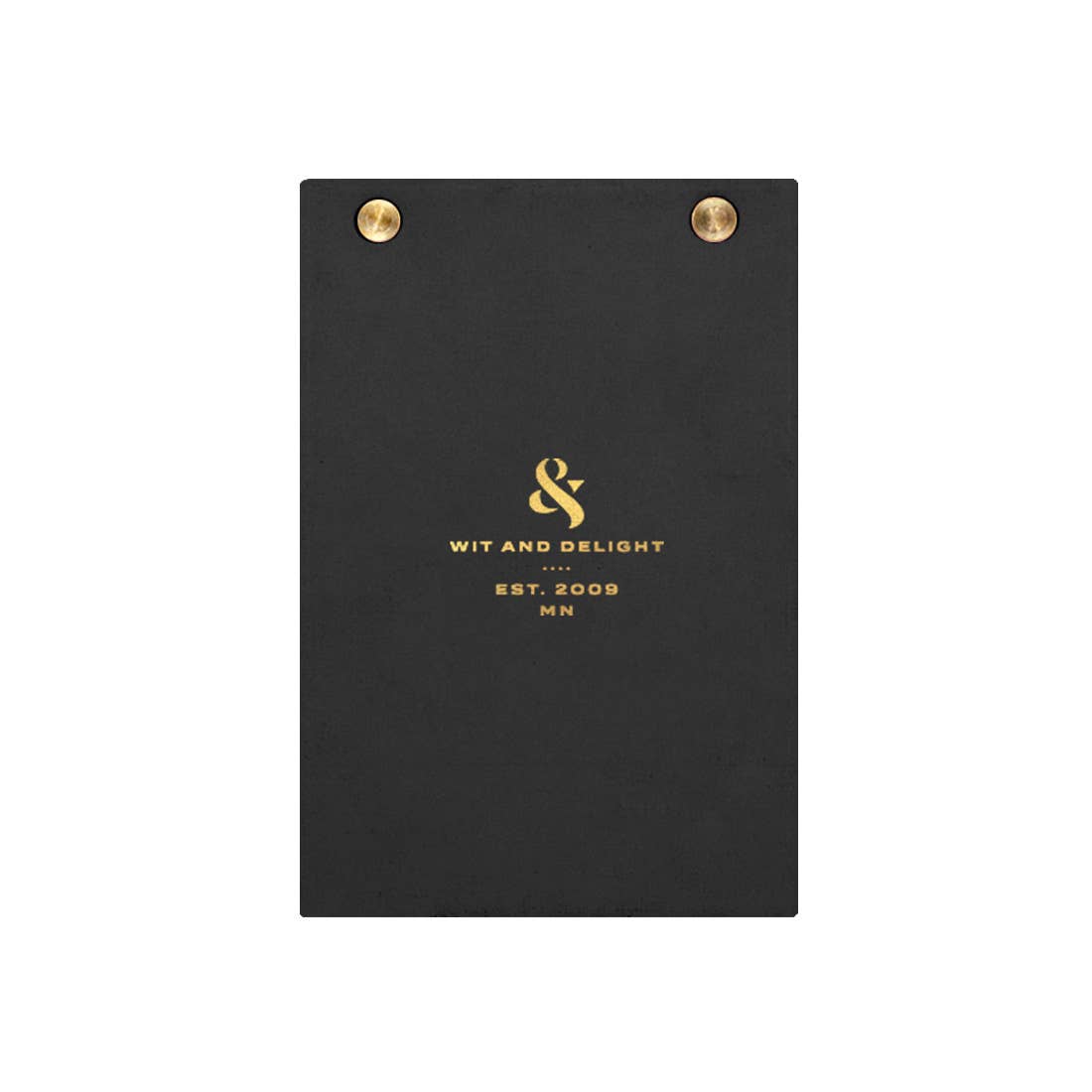 Desktop Notepad - Black - Flair Flower Bar & Studio