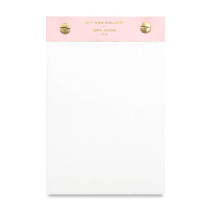 Desktop Notepad - Pink - Flair Flower Bar & Studio