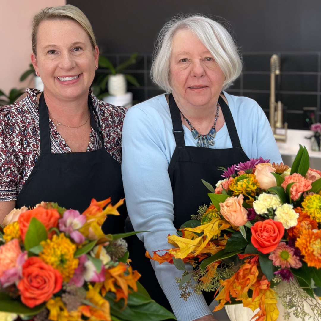 Real Pumpkin Thanksgiving Flower Arranging Workshop-November 22