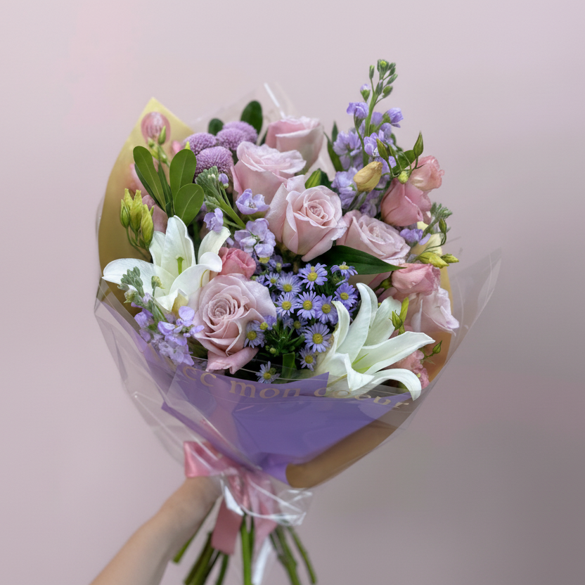 With My Heart Bouquet - Flair Flower Bar & Studio - Cincinnati - Northern Kentucky - Florence