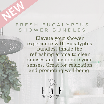 Fresh Eucalyptus Shower Bundle - Flair Flower Bar & Studio