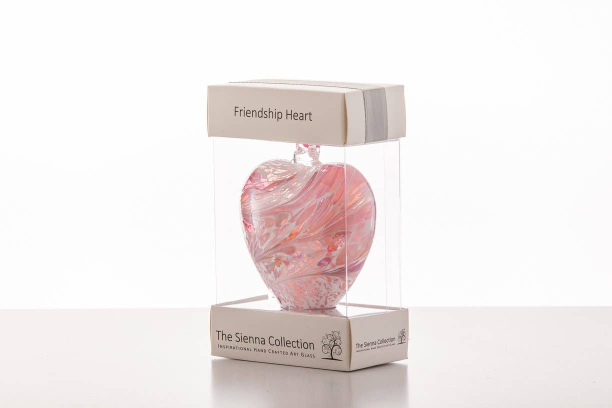 Friendship Heart - Pastel Pink - Flair Flower Bar & Studio