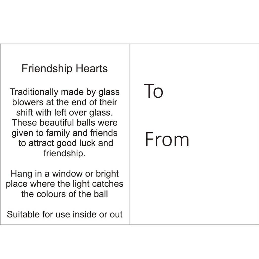 Friendship Heart - Pastel Pink - Flair Flower Bar & Studio