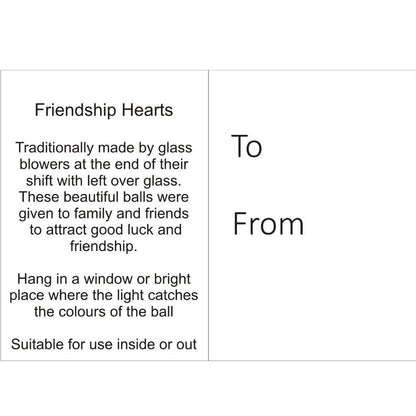 Friendship Heart - Pastel Pink - Flair Flower Bar & Studio