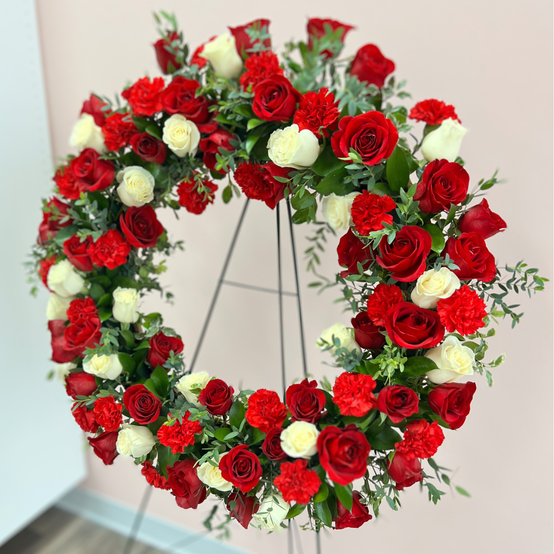 Funeral Wreath full view