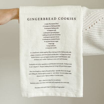 Gingerbread Cookies Hand Towel - Christmas Home Decor & Gifts - Flair Flower Bar & Studio