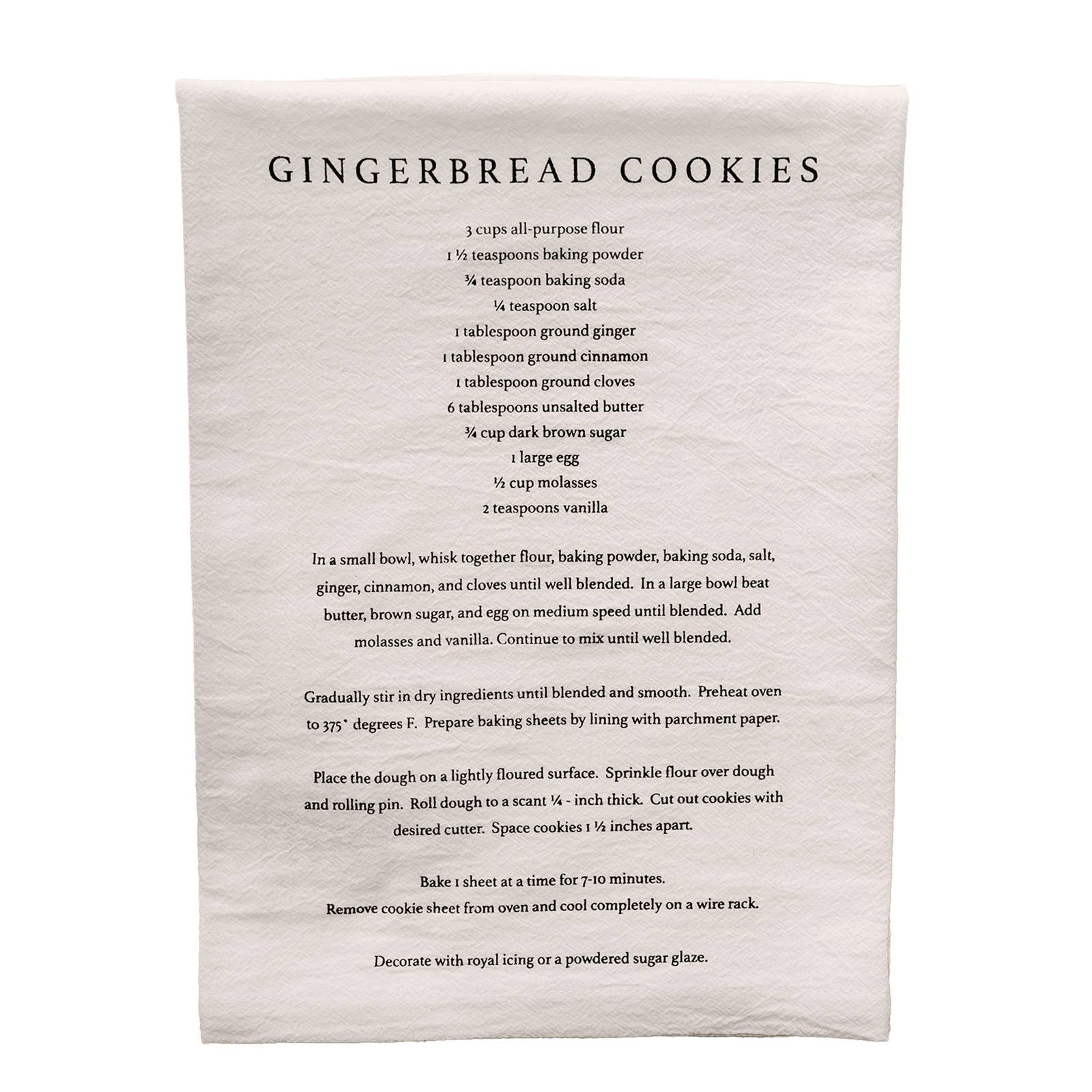Gingerbread Cookies Hand Towel - Christmas Home Decor & Gifts - Flair Flower Bar & Studio