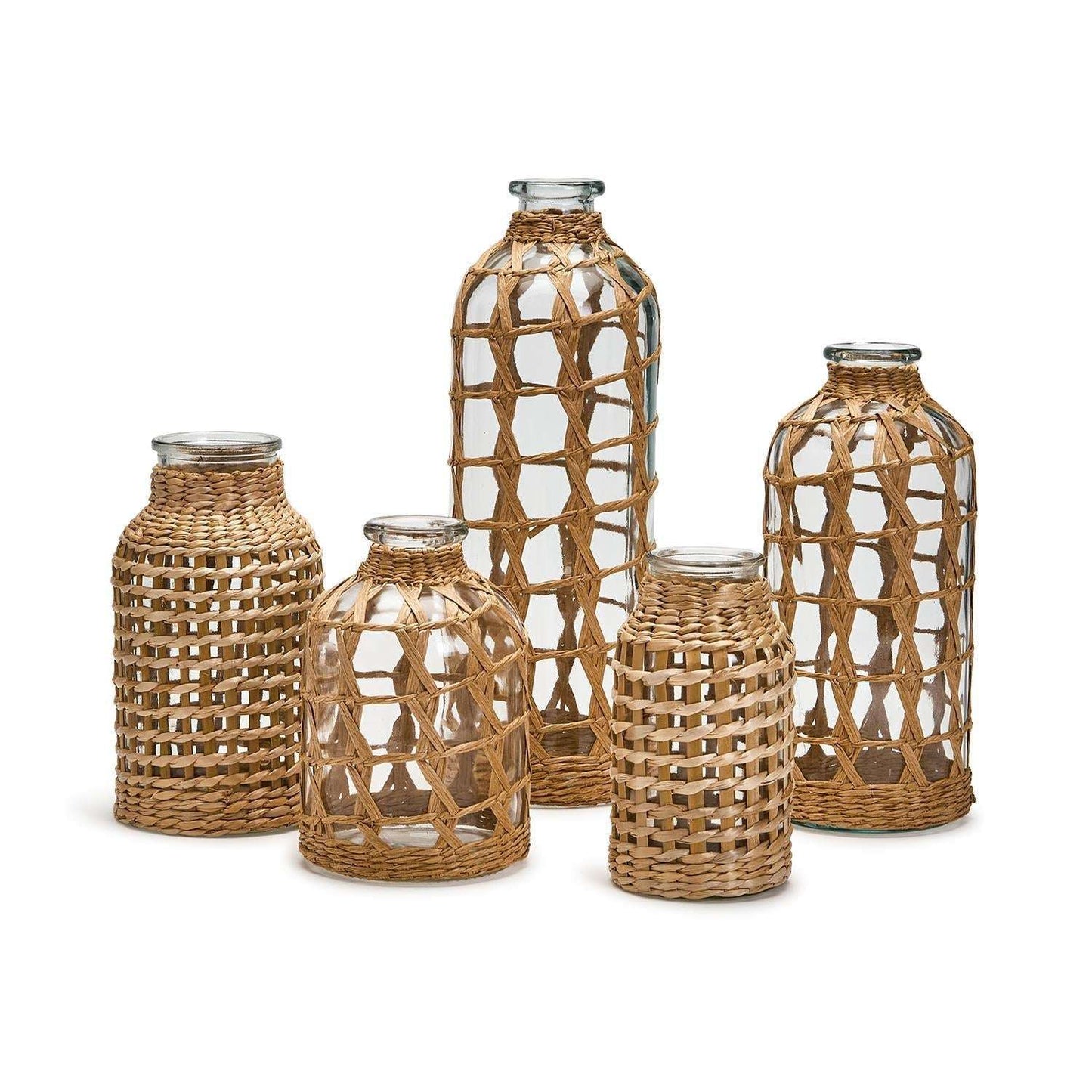 Hand-Woven Lattice Vase - Flair Flower Bar & Studio