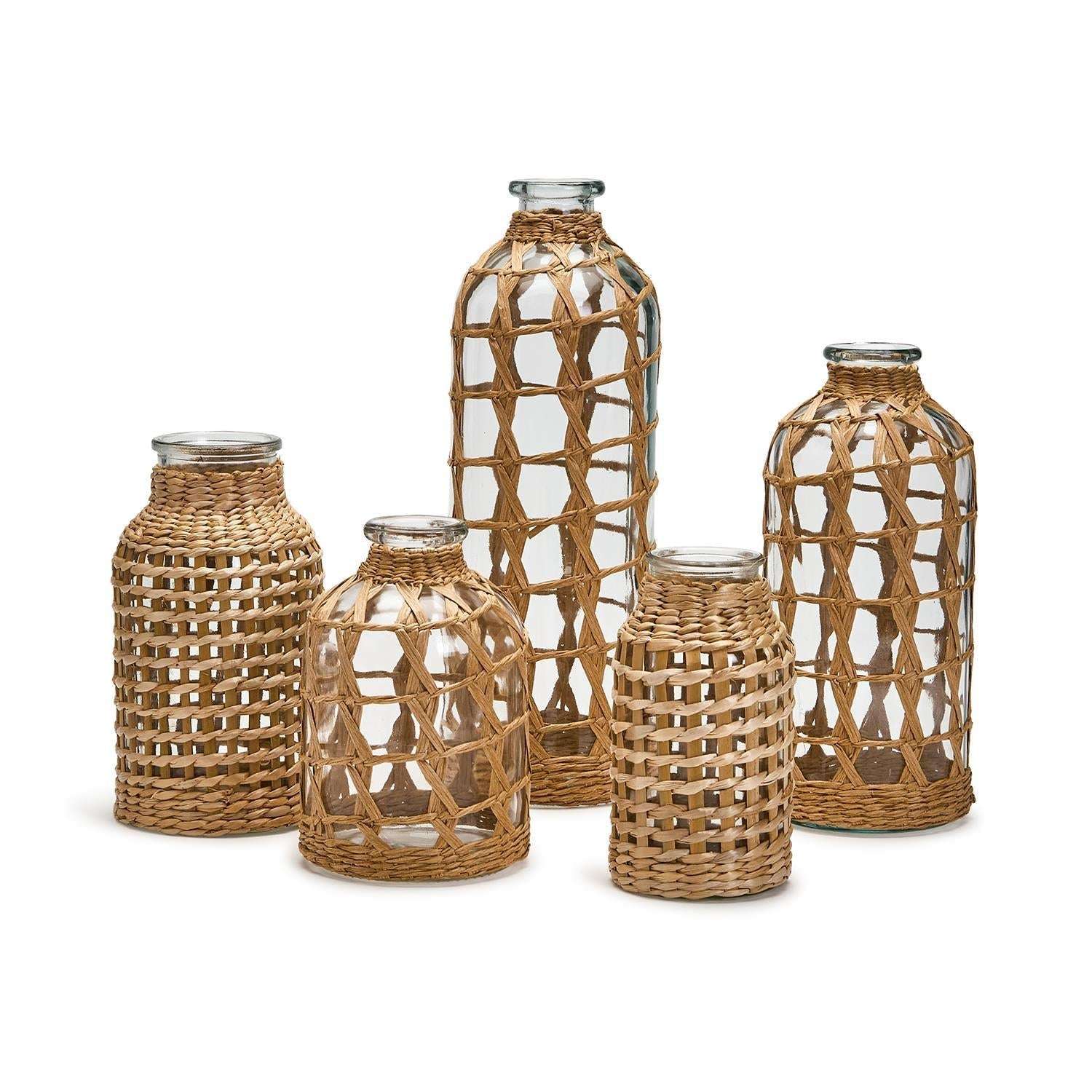 Hand-Woven Lattice Vase - Flair Flower Bar & Studio