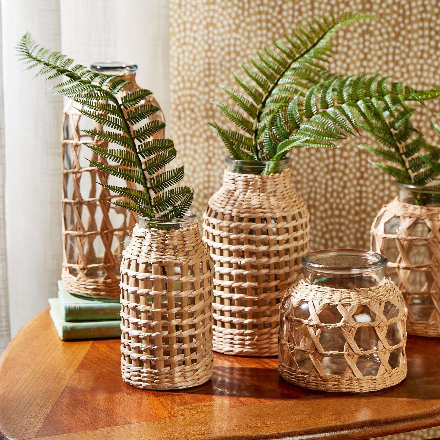 Hand-Woven Lattice Vase - Flair Flower Bar & Studio