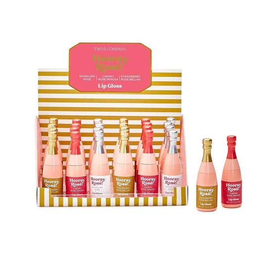 Hooray Rosé Champagne Bottle Lip Gloss - Flair Flower Bar & Studio
