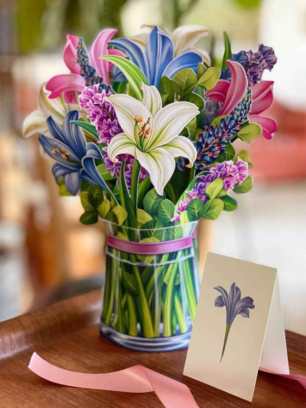 Lilies & Lupines by FreshCut Paper LLC