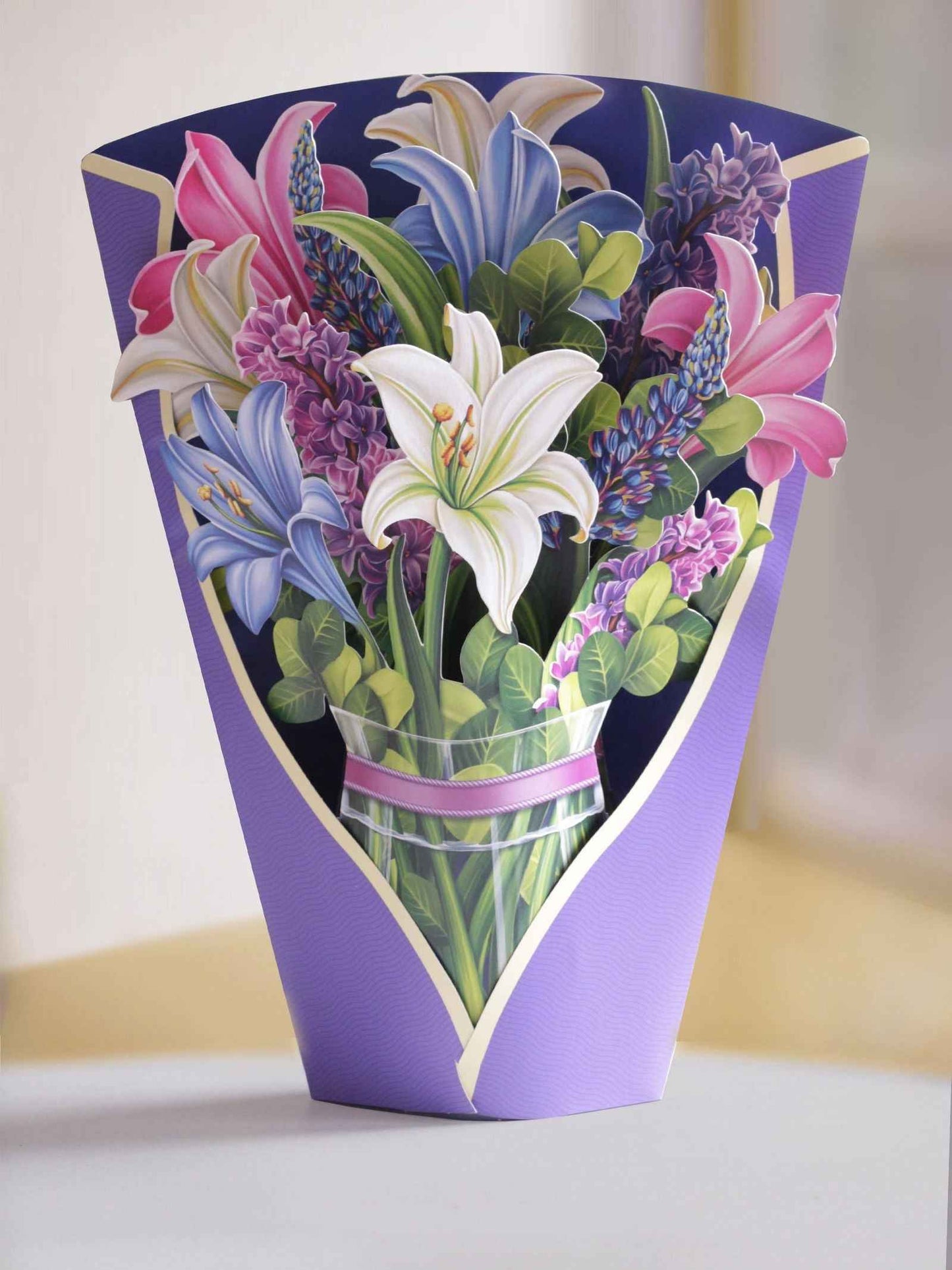 Lilies & Lupines by FreshCut Paper LLC