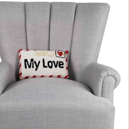 Love Letter Hook Pillow - Flair Flower Bar & Studio - Cincinnati - Northern Kentucky - Florence