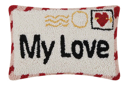 Love Letter Hook Pillow - Flair Flower Bar & Studio - Cincinnati - Northern Kentucky - Florence