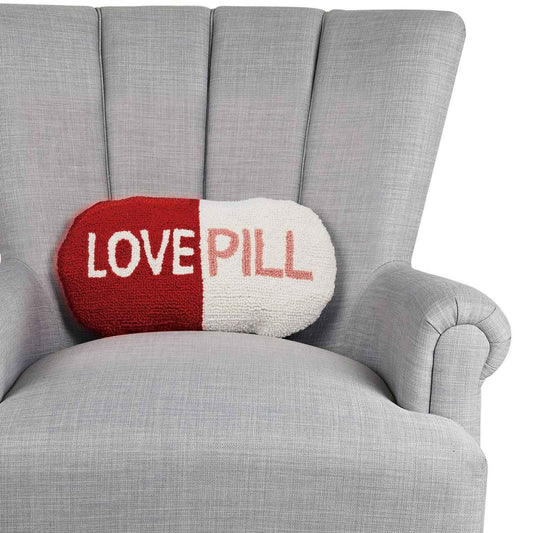 Love Pill Shaped Hook Pillow - Flair Flower Bar & Studio