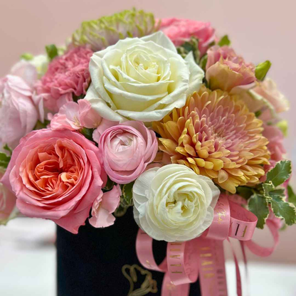 Luxe Noir Box Arrangement-Designer's Choice
