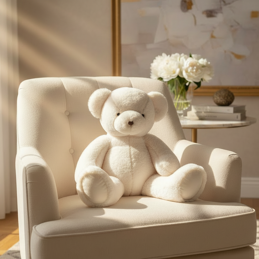 Marlon Luxury Teddy Bear – Large Plush Gift for Sympathy, Baby & Birthdays