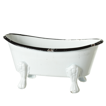 Clawfoot mini tub for soap 