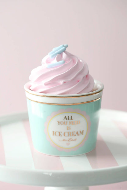 Miss Étoile Ice Cream Set 4 pcs w/spoon - Flair Flower Bar & Studio