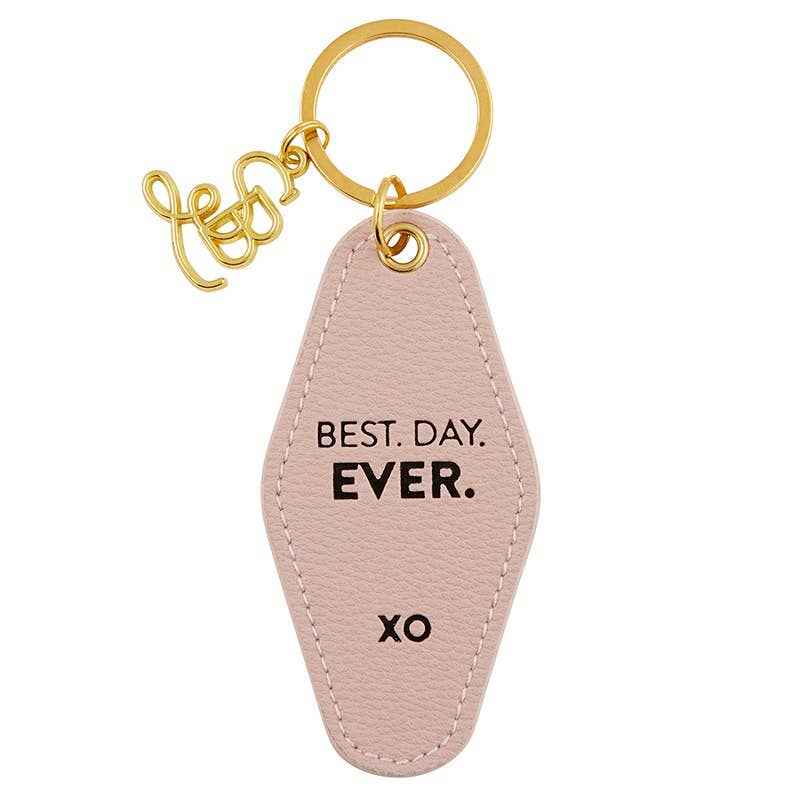 Motel Key Tag - Best Day Ever - Flair Flower Bar & Studio