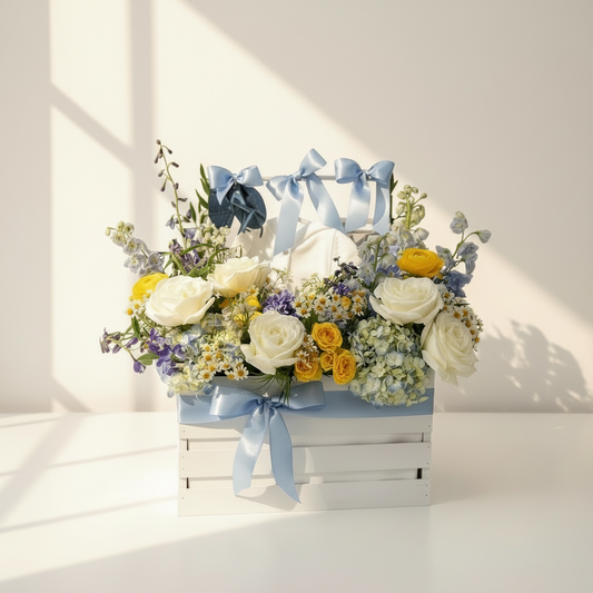 Bundle of Joy Bloom Box Flower Arrangement for Cincinnati and NKY flower delivery