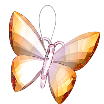 Acrylic Radiant Hanging Butterflies – Double-Sided Suncatcher Ornament