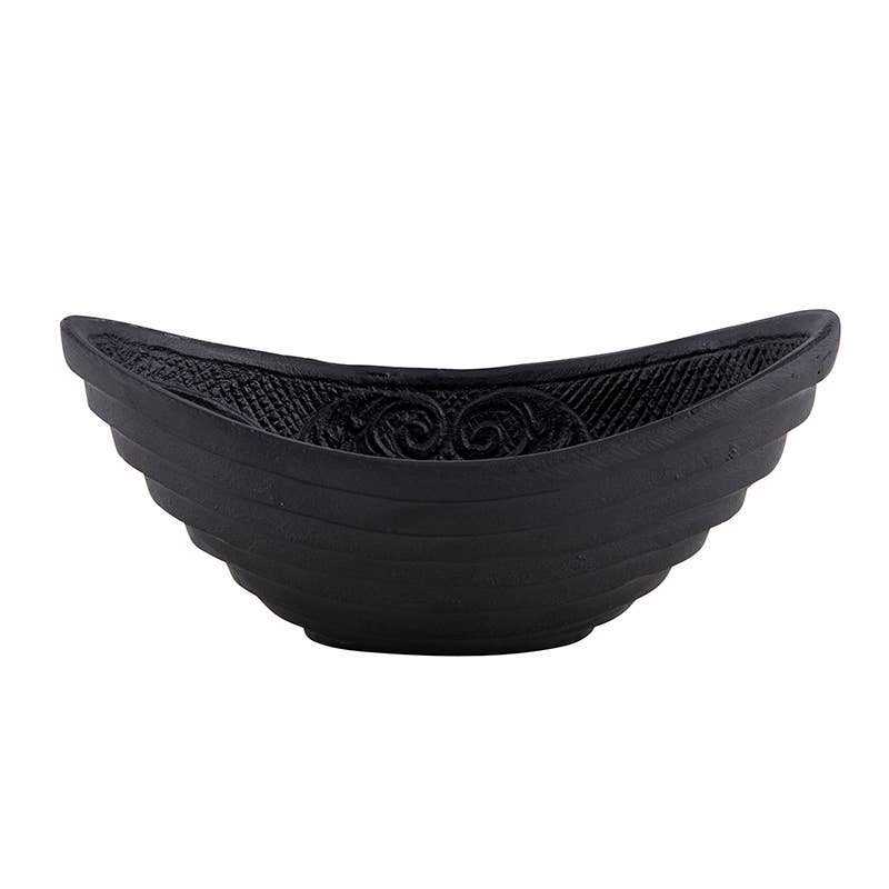 Oval Cast Iron Catchall Bowl - Flair Flower Bar & Studio
