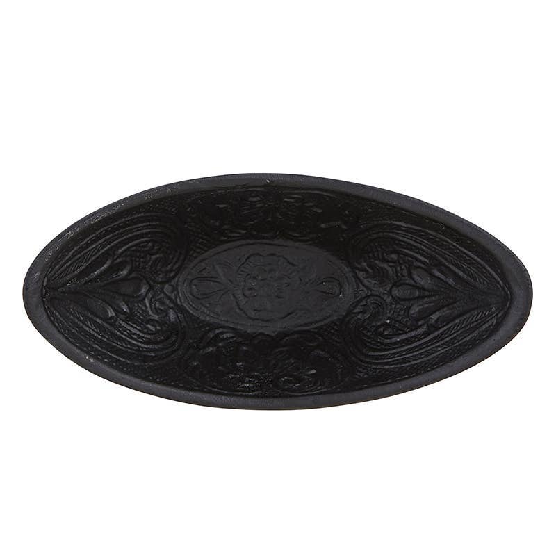 Oval Cast Iron Catchall Bowl - Flair Flower Bar & Studio