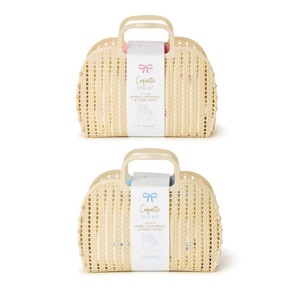 Bow Headband and Wrap Towel Set