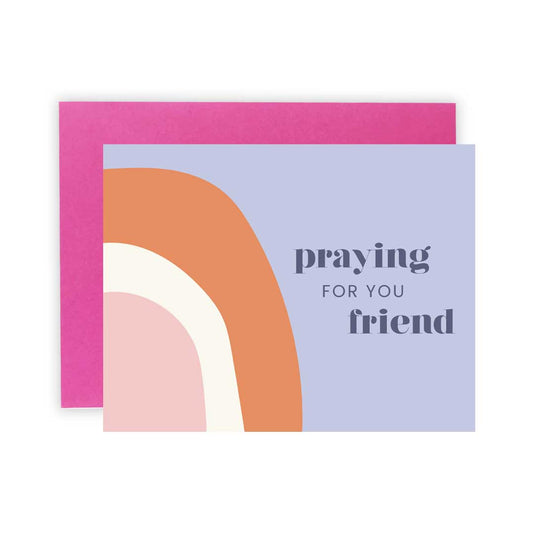 Praying for You Rainbow Greeting Card - Flair Flower Bar & Studio