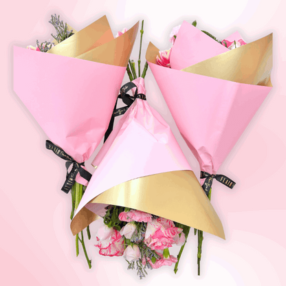 Pretty in Pink Bouquet Wrap - Flair Flower Bar & Studio
