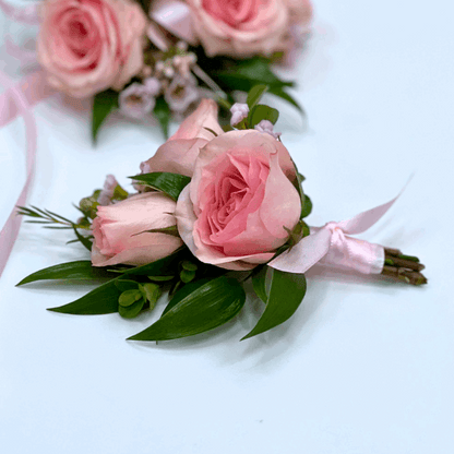 Prom Homecoming Coordinating Corsage & Boutonniere Set - Pastel - Flair Flower Bar & Studio - Cincinnati - Northern Kentucky - Florence