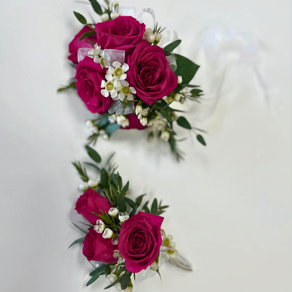 Prom Homecoming Coordinating Corsage & Boutonniere Set - Vibrant - Flair Flower Bar & Studio - Cincinnati - Northern Kentucky - Florence