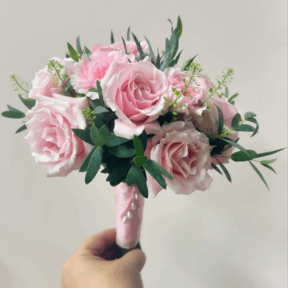 Prom Homecoming Coordinating Petite Bouquet & Boutonniere Set - Flair Flower Bar & Studio