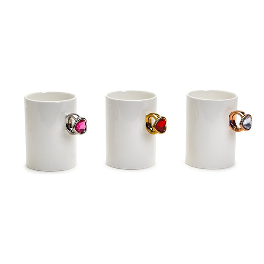 Put a Ring On It Heart Jewel Mug - Flair Flower Bar & Studio