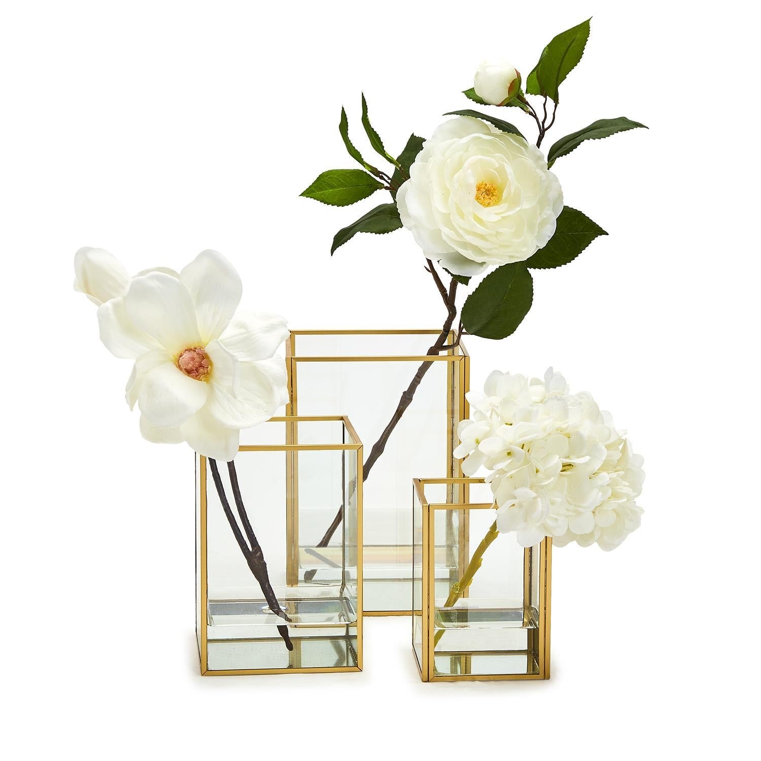 Rectangular Window Vases or Candleholders - Flair Flower Bar & Studio