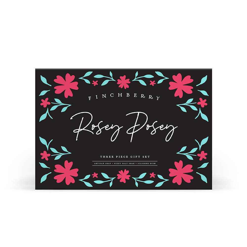 Rosey Posey Gift Bath Set - Flair Flower Bar & Studio