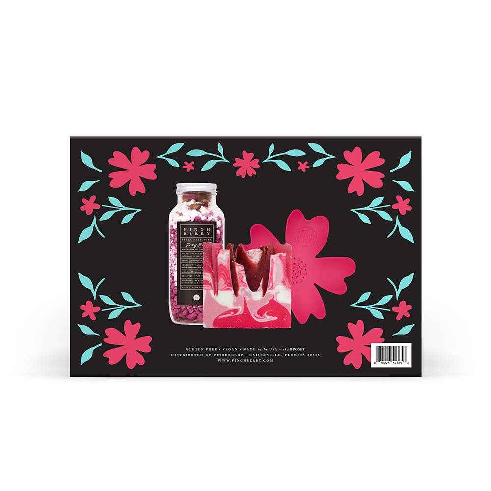 Rosey Posey Gift Bath Set - Flair Flower Bar & Studio