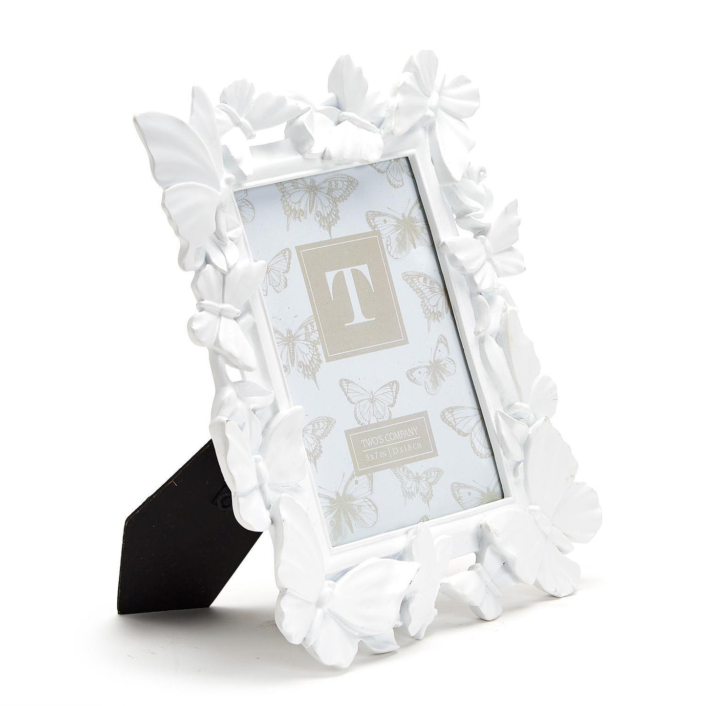 White Butterfly Photo Frame