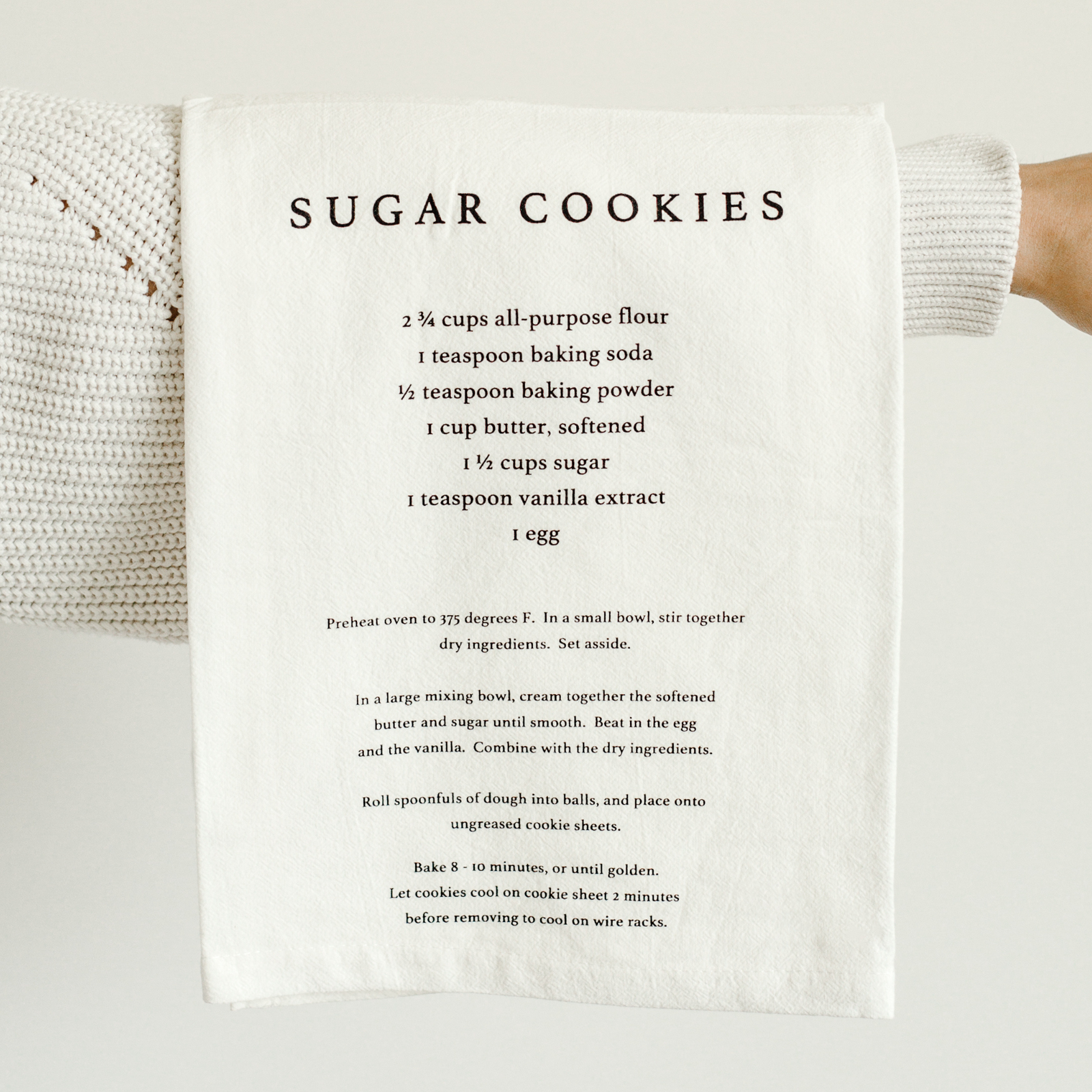Sugar Cookies Hand Towel - Christmas Home Decor & Gifts - Flair Flower Bar & Studio