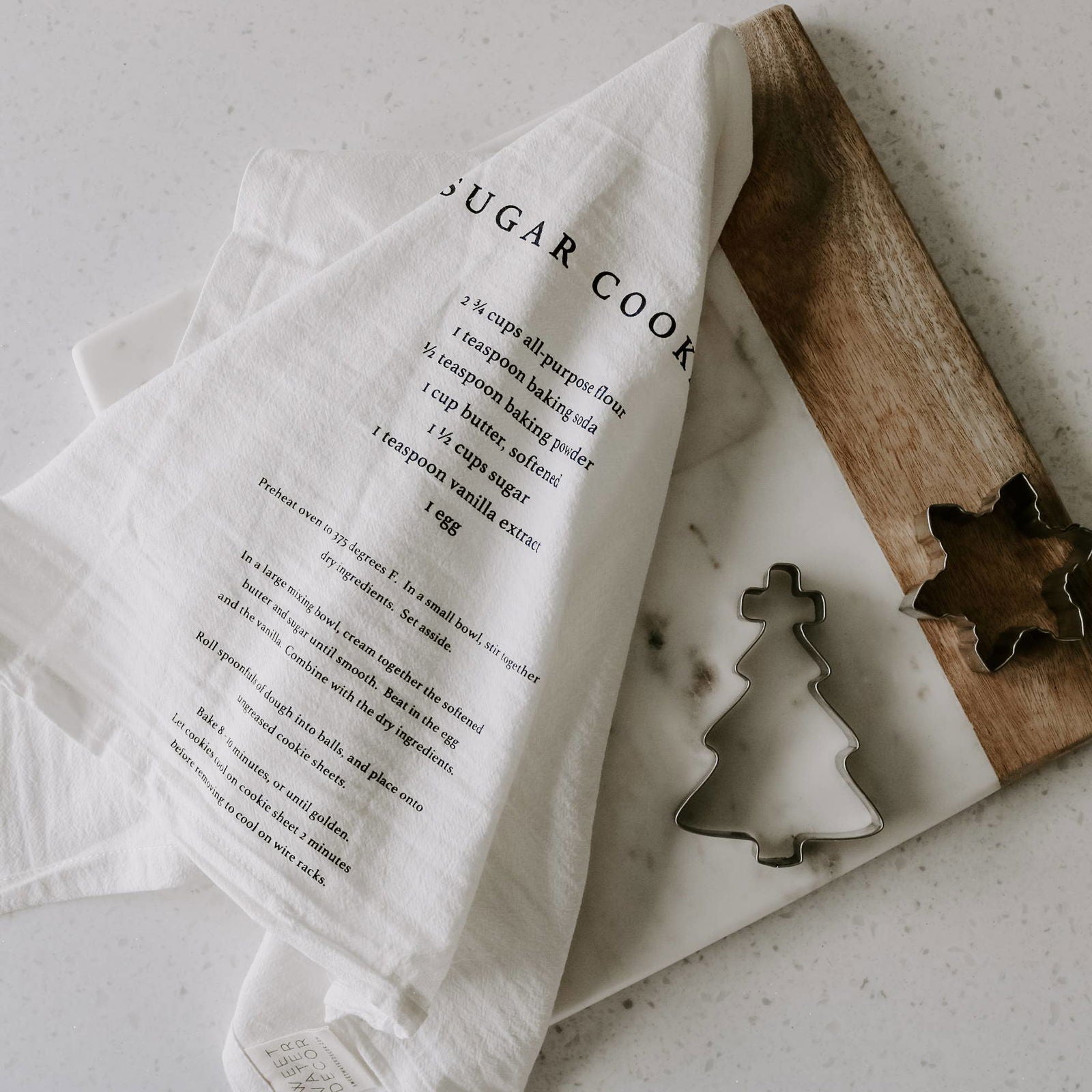 Sugar Cookies Hand Towel - Christmas Home Decor & Gifts - Flair Flower Bar & Studio